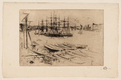 Wapping - La piscina de James Abbott McNeill Whistler