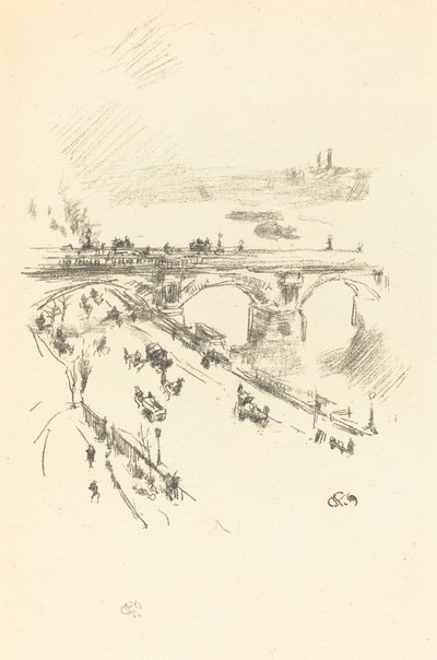 Puente de Waterloo de James Abbott McNeill Whistler