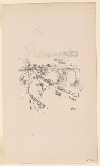 Puente de Waterloo de James Abbott McNeill Whistler