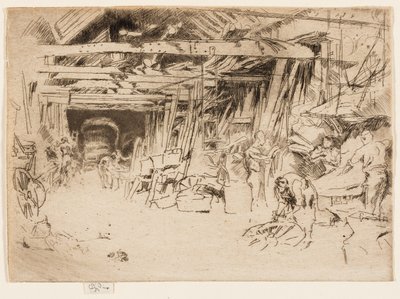 El carretero de James Abbott McNeill Whistler