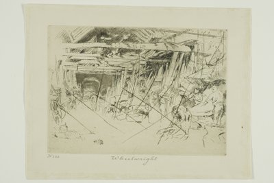 Carpintero de ruedas de James Abbott McNeill Whistler