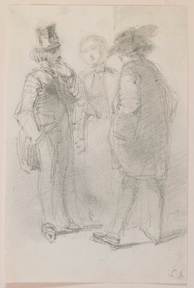 Whistler con amigos de James Abbott McNeill Whistler