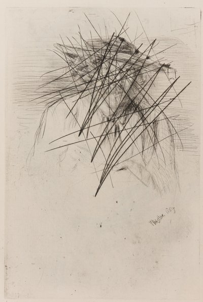 Whistler con un Sombrero de James Abbott McNeill Whistler