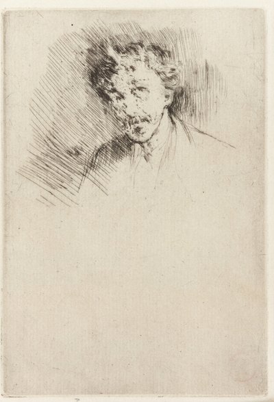 Whistler con el mechón blanco de James Abbott McNeill Whistler