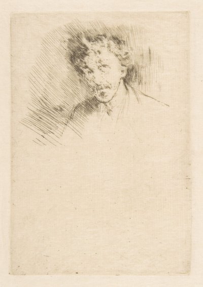 Whistler con el mechón blanco de James McNeill Whistler