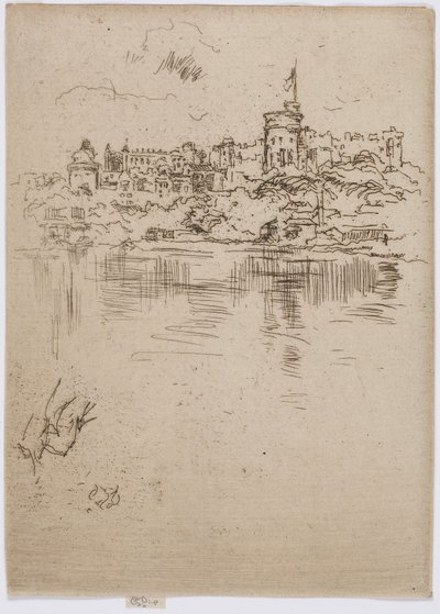 Castillo de Windsor de James Abbott McNeill Whistler