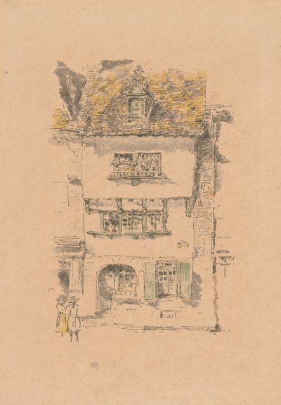 Casa Amarilla, Lannion de James McNeill Whistler