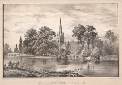 Stratford on Avon de James Merritt Ives