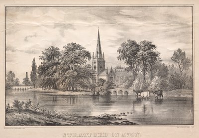 Stratford on Avon de James Merritt Ives