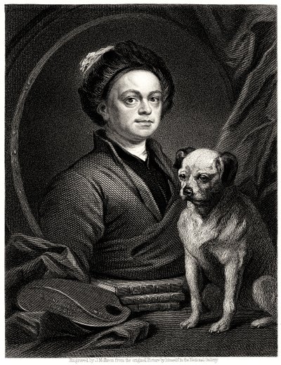 Gulielmus Hogarth, siglo XIX de James Mollison