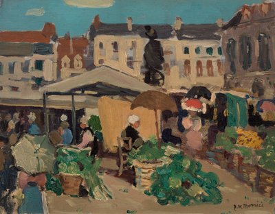 Escenario del mercado de James Morrice