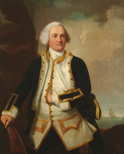 Retrato del almirante Samuel Graves de James Northcote