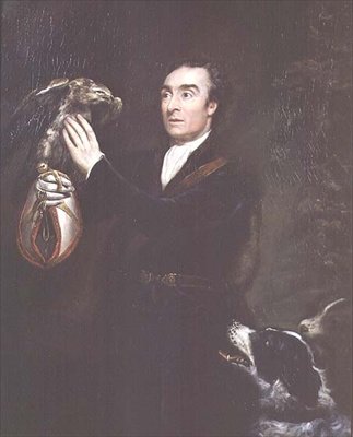El Halconero, un Retrato del Hermano del Artista Samuel Northcote de James Northcote