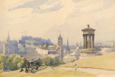 Edimburgo desde Calton Hill de James Paterson