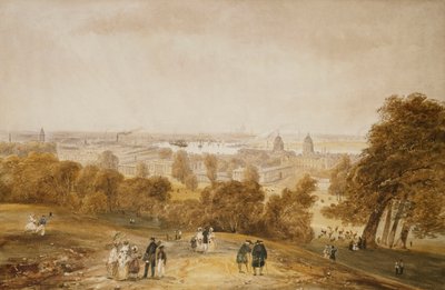 Vista de Londres desde Greenwich de James Pattison Cockburn