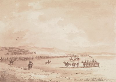 Ejercicios de caballería de James Pattison Cockburn