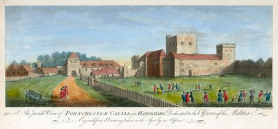 Castillo de Portchester, Hampshire de James Peake