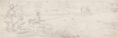 Pesca de fondo cerca de Totten Mill de James Pollard