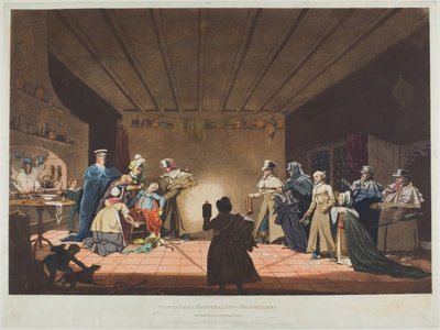 La hospitalidad de los aldeanos con los viajeros o La diligencia averiada de James Pollard