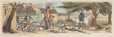 Fox-Hunting [juego de tres de cuatro]: 1.Desenjaulado de James Pollard