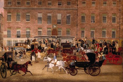 Hatchetts - la bodega White Horse, Piccadilly por James Pollard de James Pollard