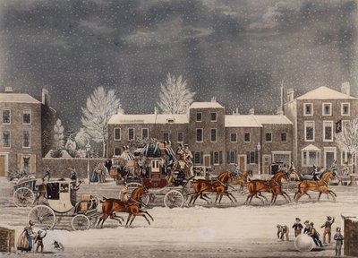 Hogar por Navidad de James Pollard
