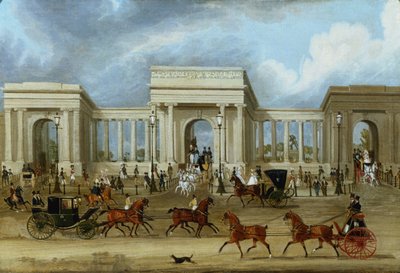 Hyde Park Corner de James Pollard