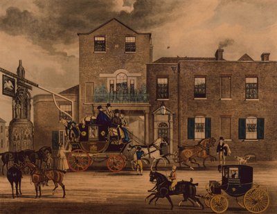 Cambio de caballos del correo de James Pollard