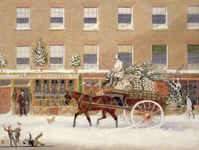 La aproximación a la Navidad de James Pollard