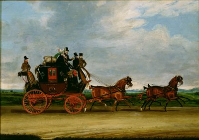 El correo de Dover a Londres de James Pollard