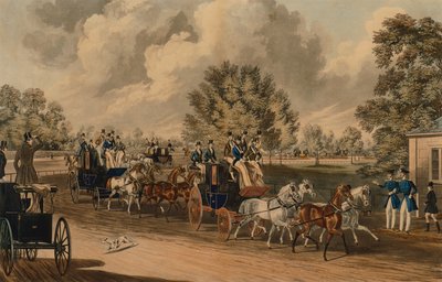 El Club de Cuatro en Mano, Hyde Park de James Pollard