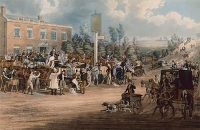 La posada Lord Nelson, Cheam de James Pollard