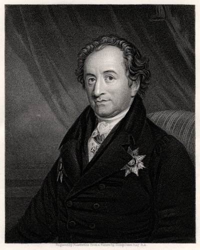 Johann Wolfgang von Goethe, poeta, dramaturgo y científico alemán de James Posselwhite