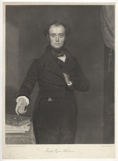 Joseph Rayner Stephens, por James Posselwhite según Benjamin de James Posselwhite