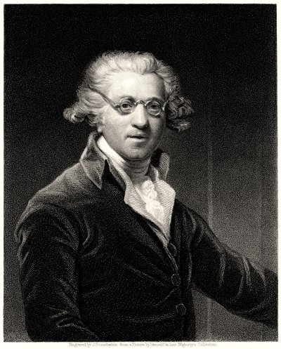 Sir Joshua Reynolds, siglo XIX de James Posselwhite