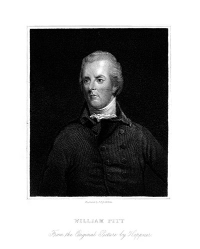 William Pitt el Joven, político británico, siglo XIX de James Posselwhite