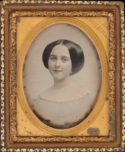 Retrato de mujer,c. 1850 (foto) de James Presley Ball