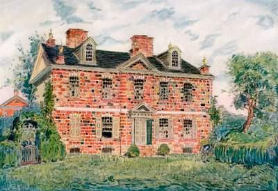 Cliveden, Germantown, Pensilvania, EE.UU., siglo XVIII, 1921 de James Preston