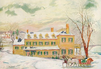La Casa Kendall, Virginia, EE.UU., siglo XVIII de James Preston