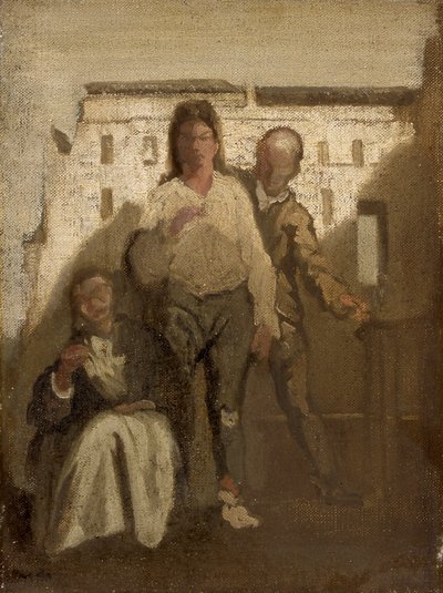 La captura de Cartouche, 1905-1910 de James Pryde