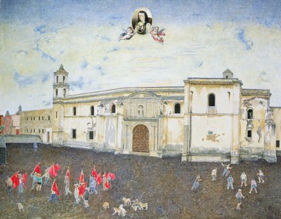Protesta Política, el Claustro de Sor Juana de la Cruz (1648-95) 2001 de James Reeve