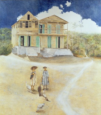 Dos Hermanas Mayores, Jacmel, Haití, 1974 de James Reeve