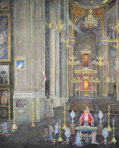 Veneración de la Virgen del Rosario, el Convento de San Domingo, 2001 de James Reeve