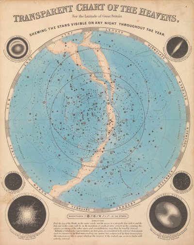 Carta de los cielos de James Reynolds