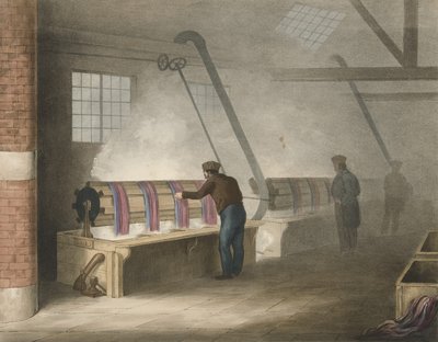Teñido, Progreso del algodón No. 11, pub. 1840 de James Richard Barfoot
