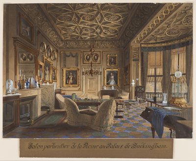 Sala Particular de la Reina en el Palacio de Buckingham de James Roberts