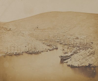Puerto de Balaklava, 1855 de James Robertson