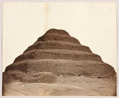 Egipto. Saqqara. Pirámide escalonada de Djoser de James Robertson