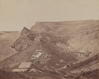 Fortificación sobre el Puerto de Balaclava de James Robertson