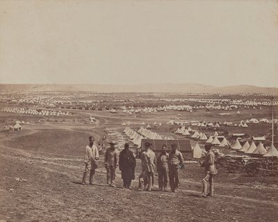 Vista general del campamento de James Robertson